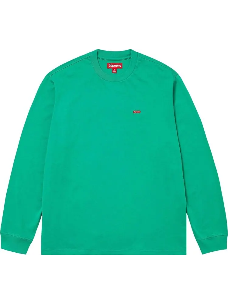 Лонгслив Supreme Small Box 'Green' — изображение 1 из 1, зеленый