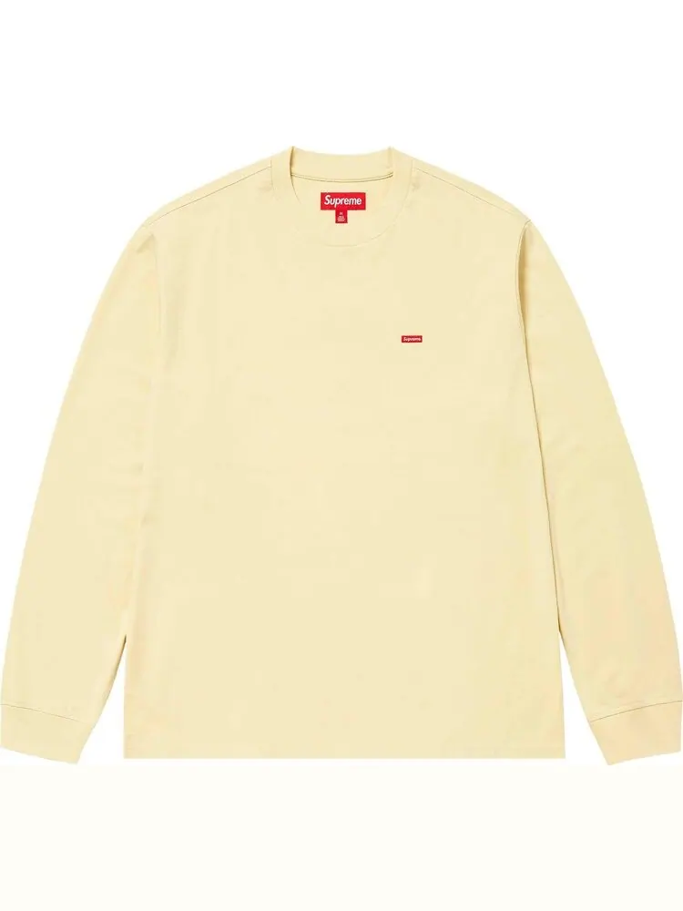 Лонгслив Supreme Small Box 'Light Tan' — изображение 1 из 1, загар
