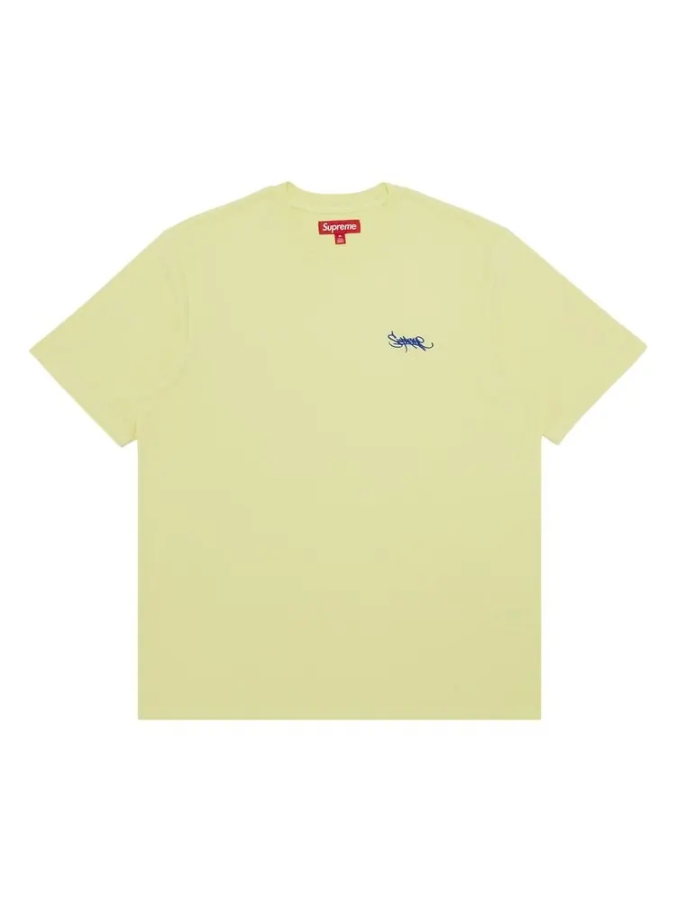 Топ Supreme Washed Tag Short-Sleeve Top — изображение 1 из 2, желтый