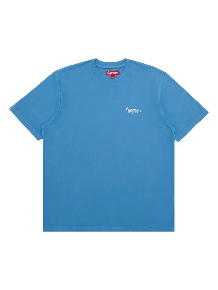 Топ Supreme Washed Tag Short-Sleeve Top — изображение 1 из 2, синий