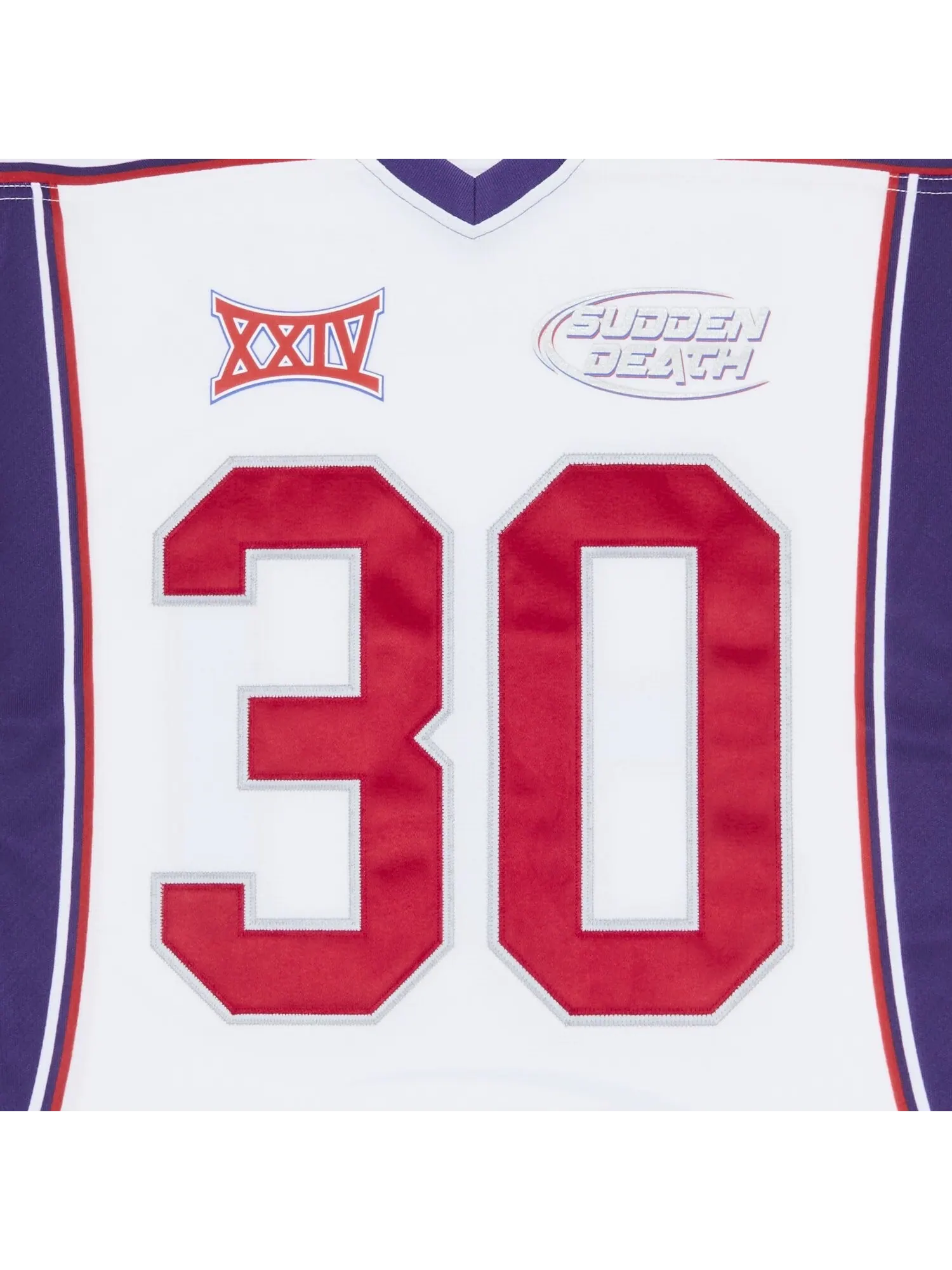 Футболка Supreme Sudden Death Football Jersey — изображение 3 из 3, белый/мультиколор