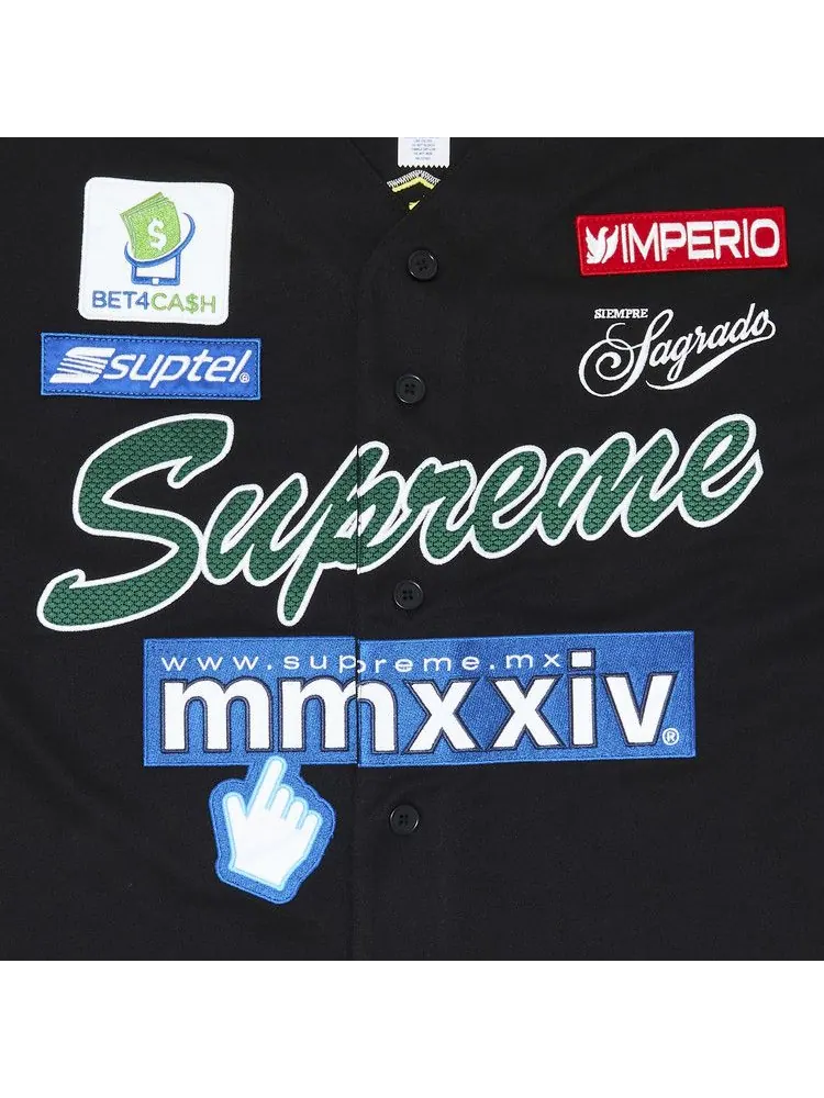 Джерси Supreme Chosen One Baseball Jersey — изображение 3 из 3, черный
