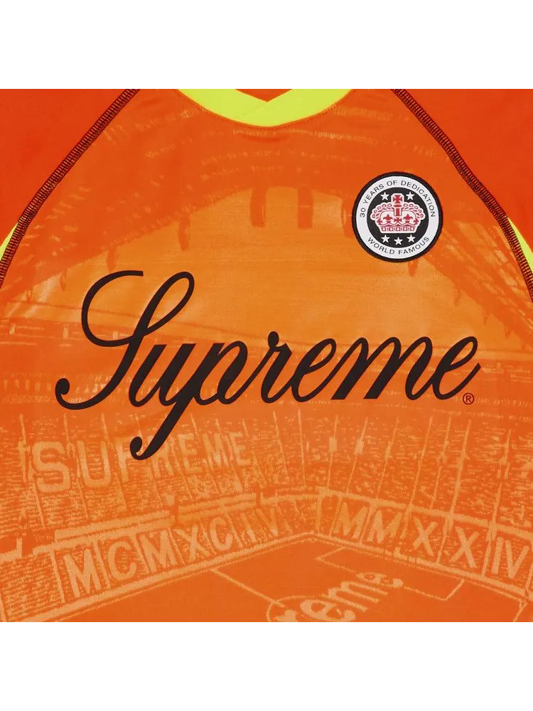 Джерси Supreme Jacquard Soccer Jersey — изображение 3 из 3, оранжевый