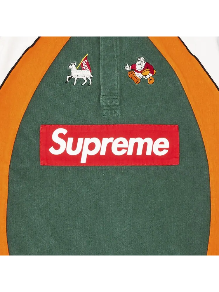 Футболка Supreme Short-Sleeve Rugby — изображение 3 из 3, мульти