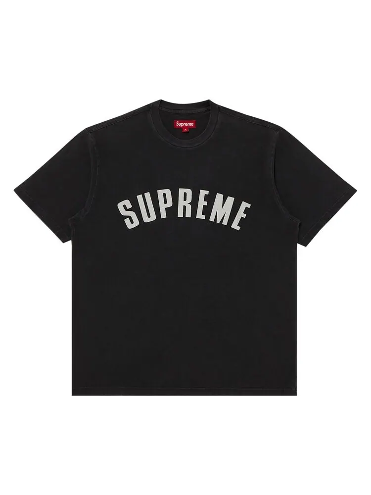 Топ Supreme Cracked Arc Short-Sleeve Top — изображение 1 из 3, черный