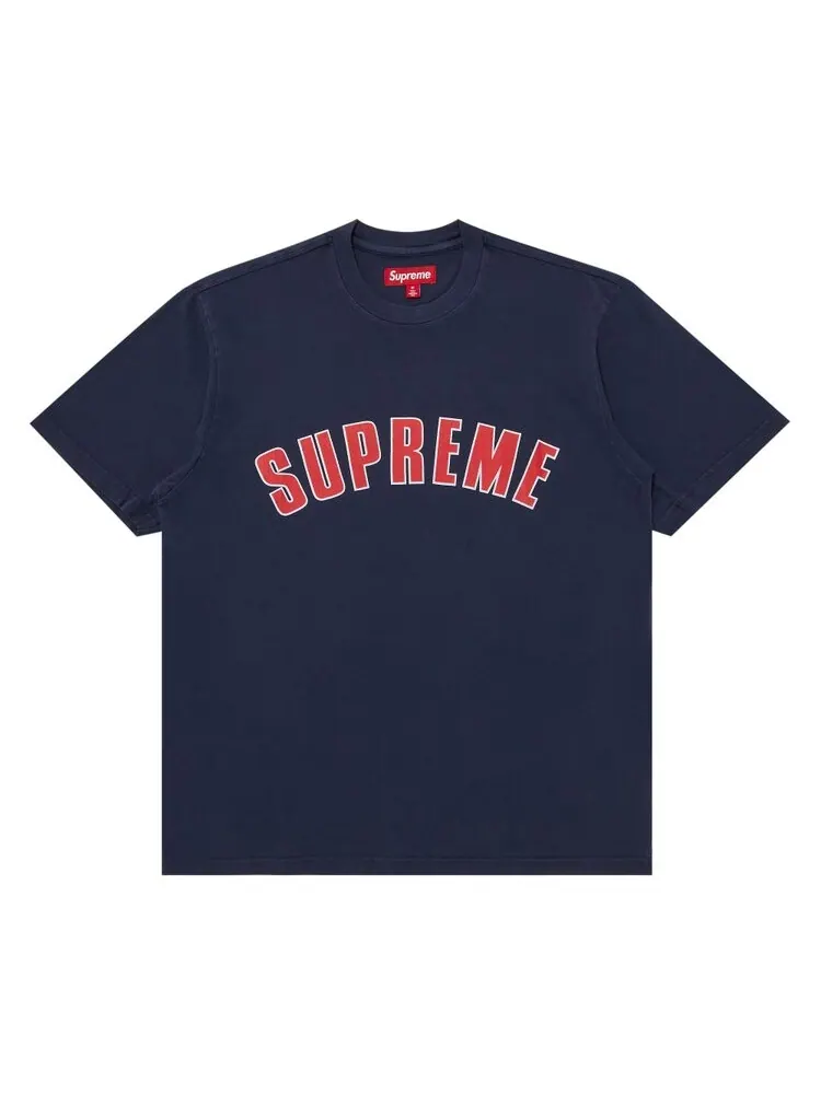 Топ Supreme Cracked Arc Short-Sleeve Top — изображение 1 из 3, синий