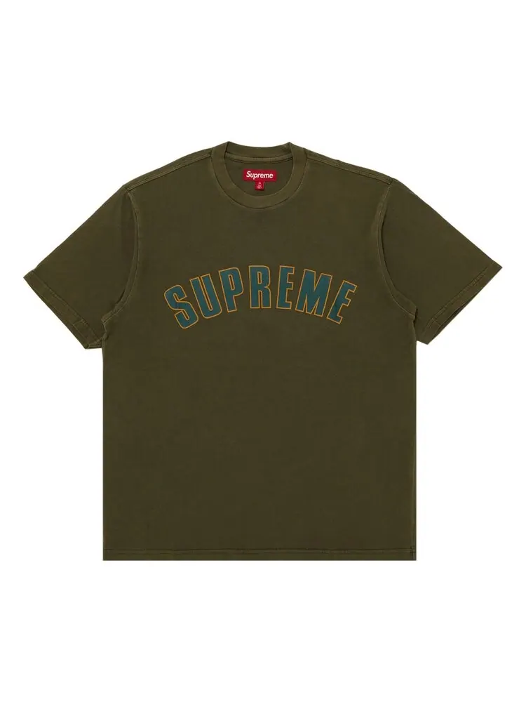 Топ Supreme Cracked Arc Short-Sleeve Top — изображение 1 из 3, зеленый