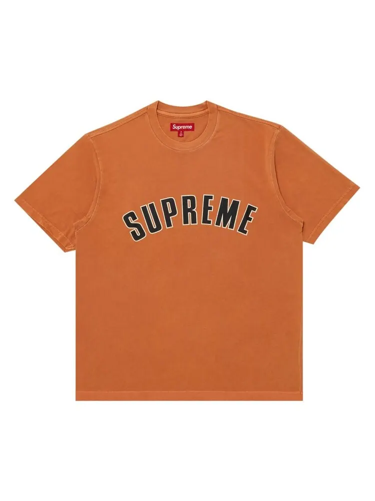Топ Supreme Cracked Arc Short-Sleeve Top — изображение 1 из 3, оранжевый