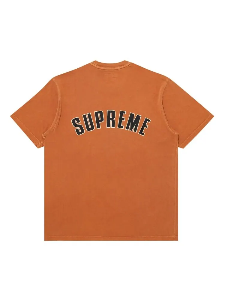 Топ Supreme Cracked Arc Short-Sleeve Top — изображение 2 из 3, оранжевый