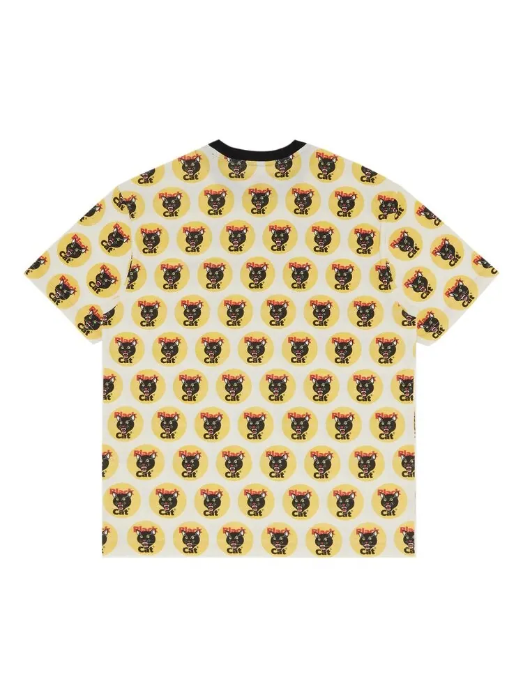 Топ Supreme Black Cat Short-Sleeve Top — изображение 2 из 3, мульти