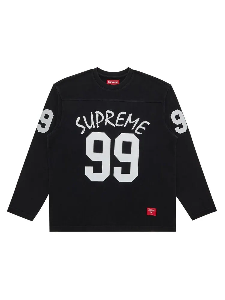Топ Supreme 99 Long-Sleeve Football Top — изображение 1 из 3, черный