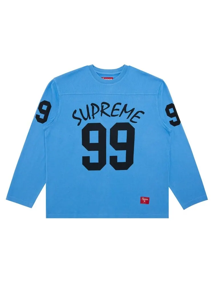 Топ Supreme 99 Long-Sleeve Football Top — изображение 1 из 3, синий