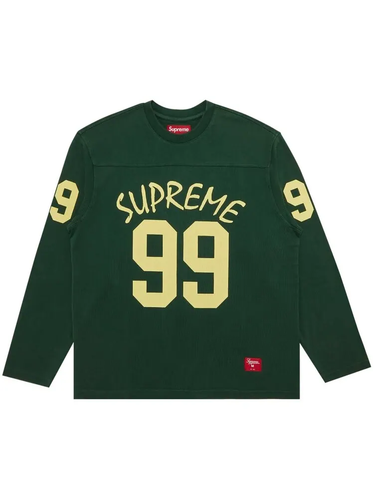 Топ Supreme 99 Long-Sleeve Football Top — изображение 1 из 3, зеленый
