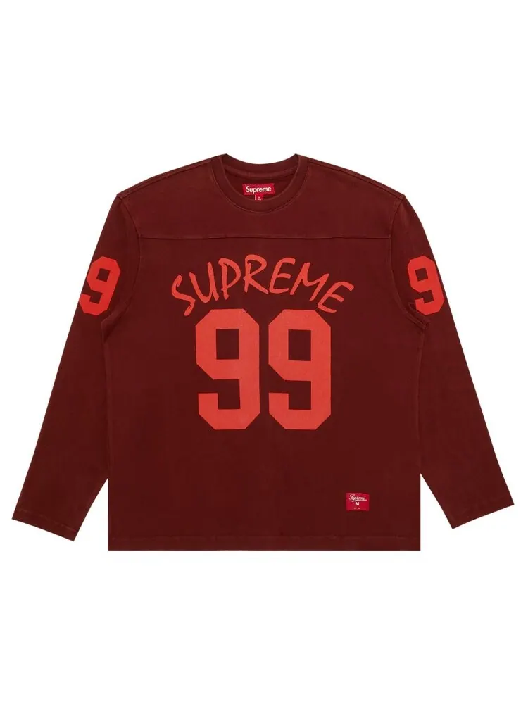 Топ Supreme 99 Long-Sleeve Football Top — изображение 1 из 3, красный