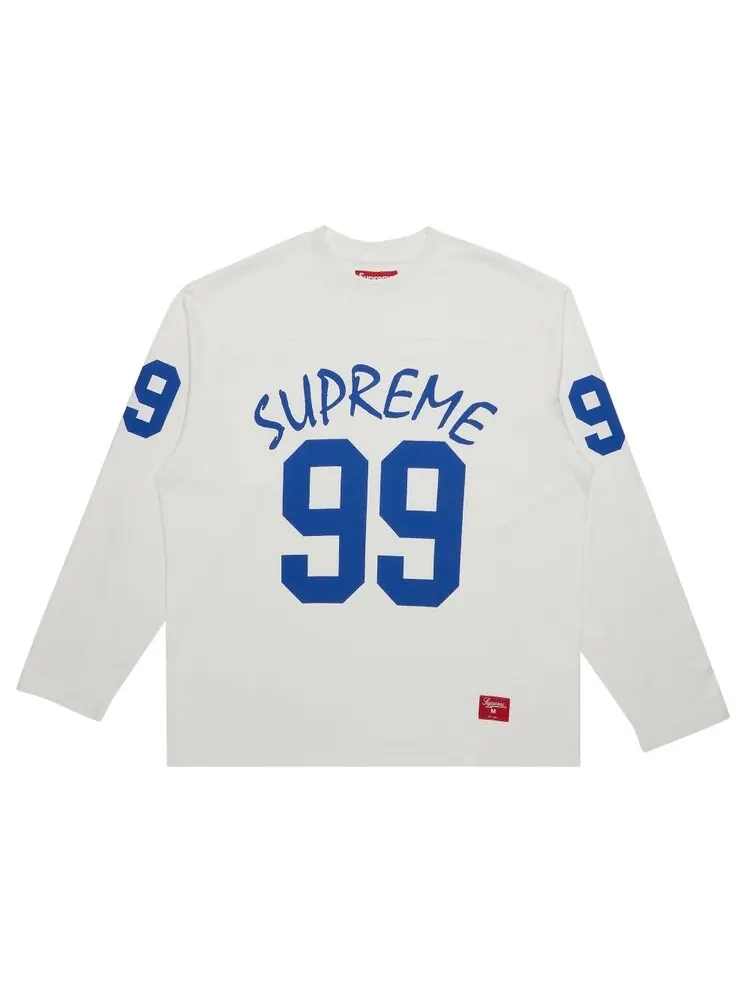 Топ Supreme 99 Long-Sleeve Football Top — изображение 1 из 3, белый