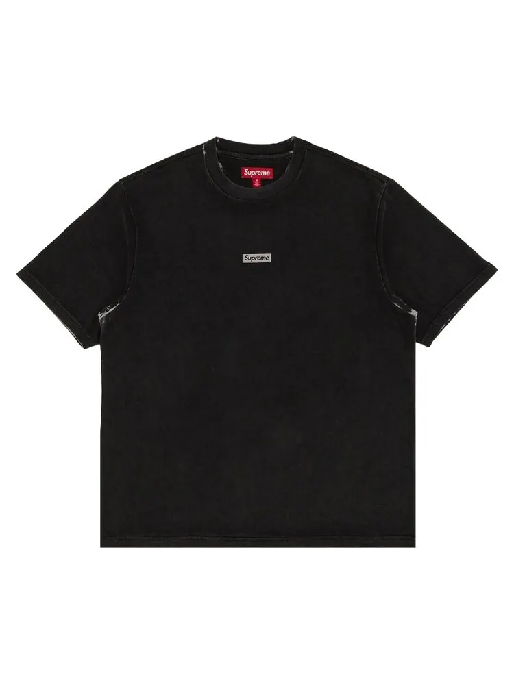 Майка Supreme Overprint Small Box Short-Sleeve Top — изображение 1 из 2, черный