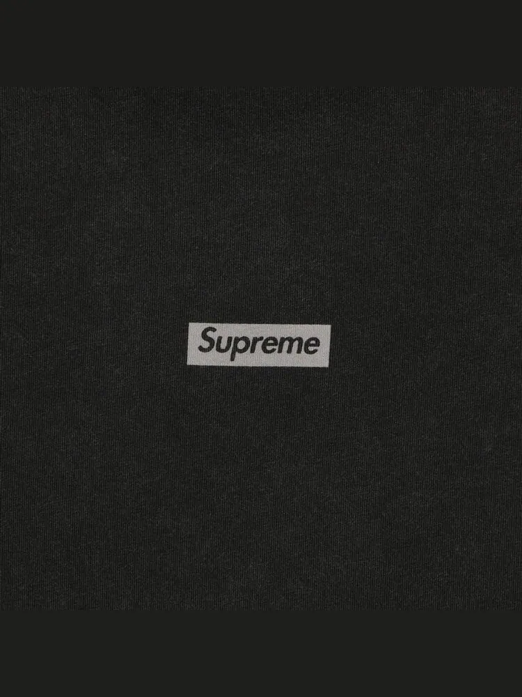 Майка Supreme Overprint Small Box Short-Sleeve Top — изображение 2 из 2, черный