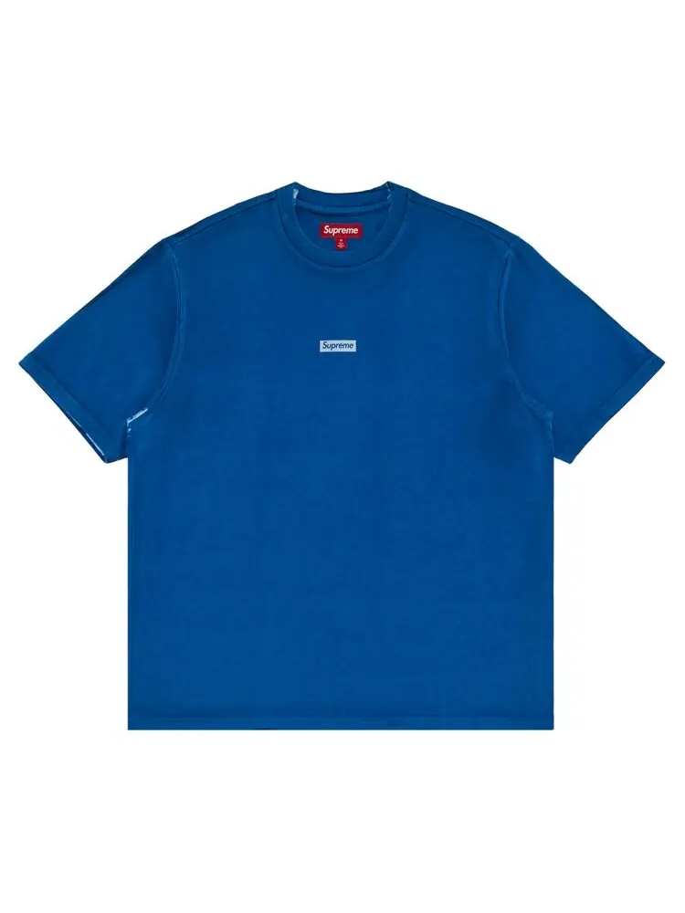 Майка Supreme Overprint Small Box Short-Sleeve Top — изображение 1 из 2, синий