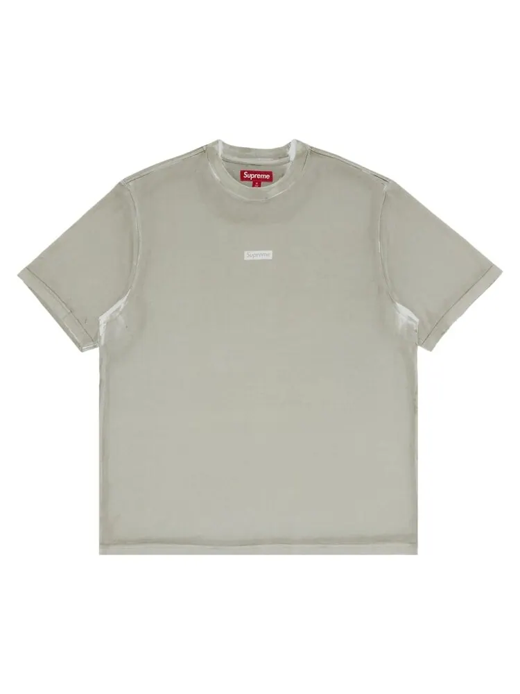 Майка Supreme Overprint Small Box Short-Sleeve Top — изображение 1 из 2, серый