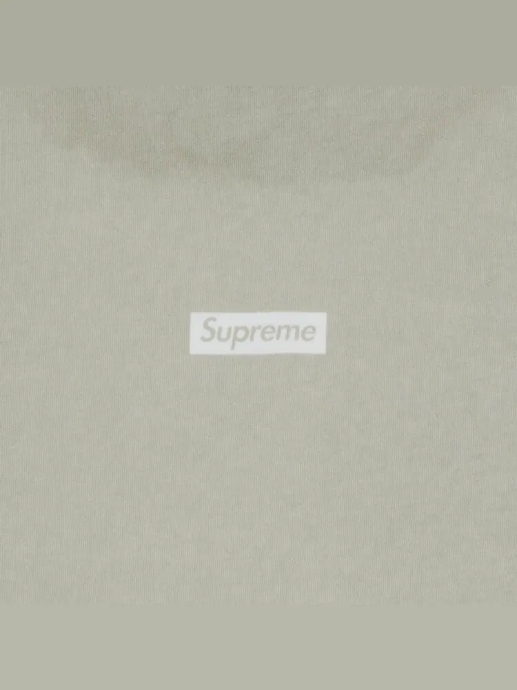 Майка Supreme Overprint Small Box Short-Sleeve Top — изображение 2 из 2, серый