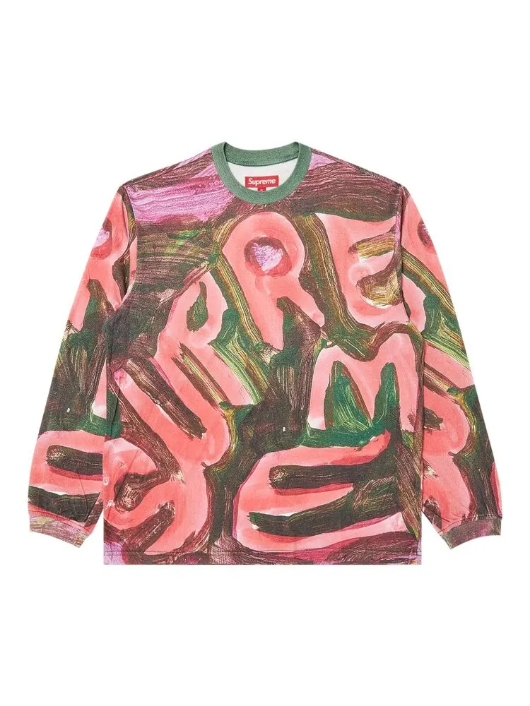 Топ Supreme Paint Long-Sleeve Top — изображение 1 из 3, мульти