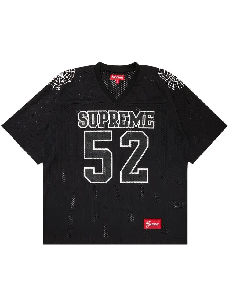 Джерси Supreme Spiderweb Football Jersey Black — изображение 1 из 3, черный