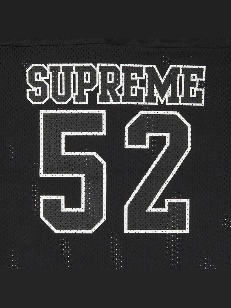 Джерси Supreme Spiderweb Football Jersey Black — изображение 3 из 3, черный