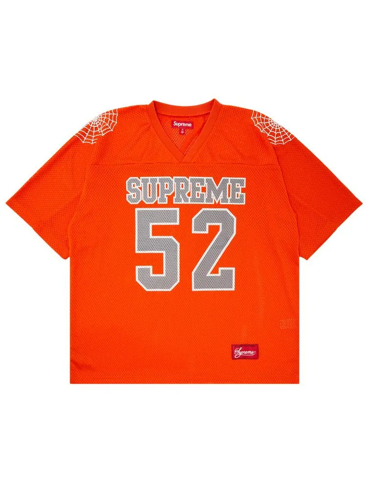 Джерси Supreme Spiderweb Football Jersey — изображение 1 из 3, оранжевый