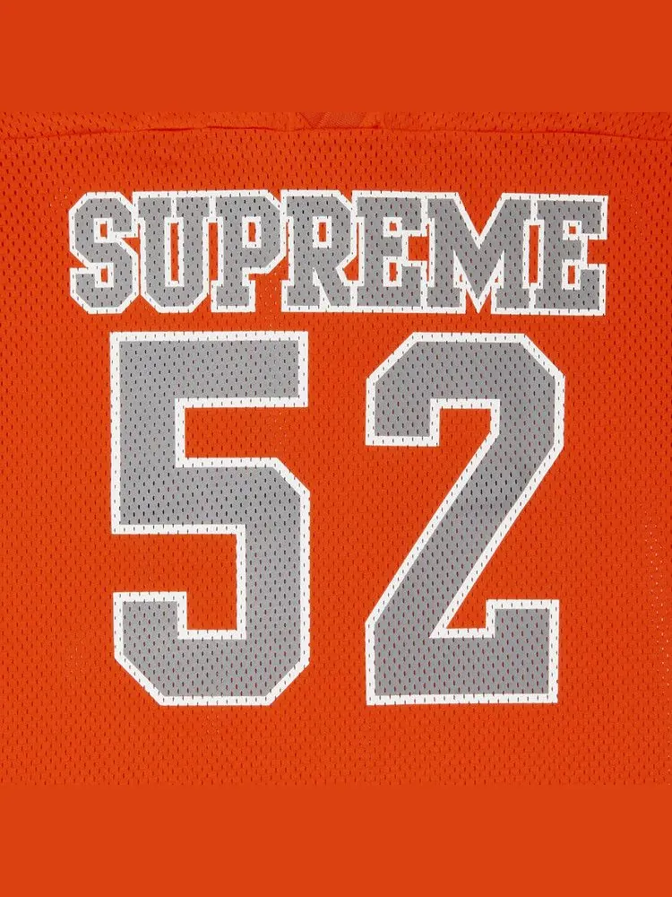 Джерси Supreme Spiderweb Football Jersey — изображение 3 из 3, оранжевый