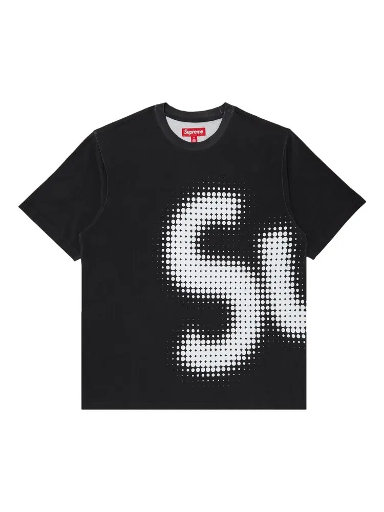 Топ Supreme Halftone Short-Sleeve Top — изображение 1 из 3, черный