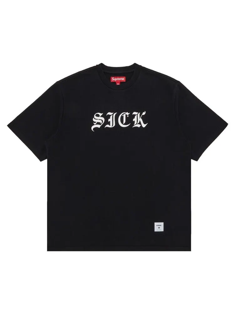Топ Supreme Sick Short-Sleeve Top — изображение 1 из 2, черный