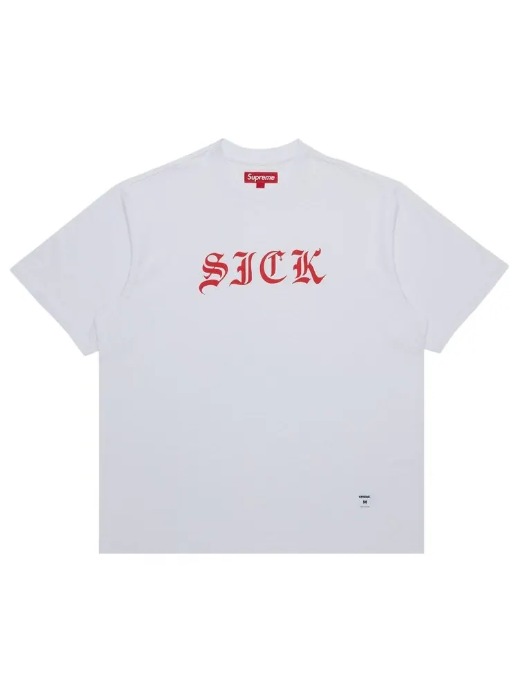Топ Supreme Sick Short-Sleeve Top — изображение 1 из 2, белый
