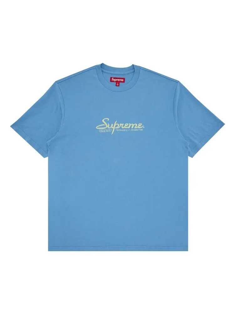Топ Supreme Contact Short-Sleeve Top — изображение 1 из 2, синий