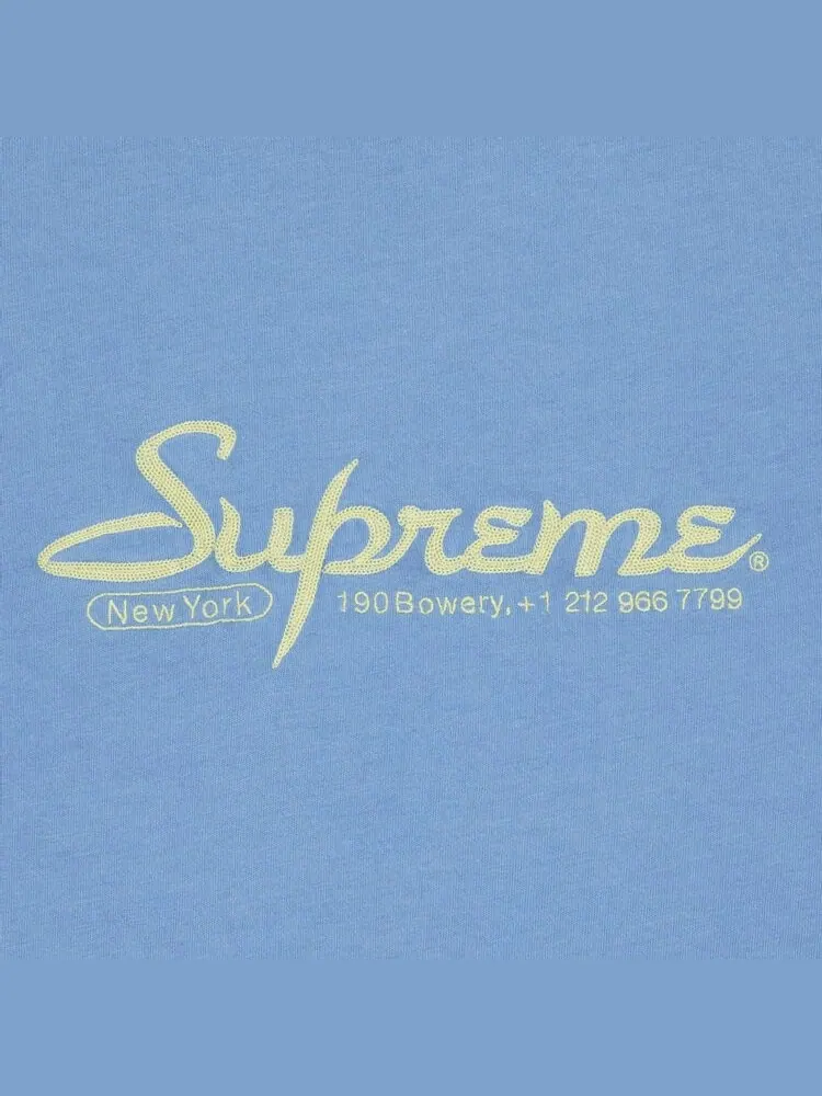 Топ Supreme Contact Short-Sleeve Top — изображение 2 из 2, синий
