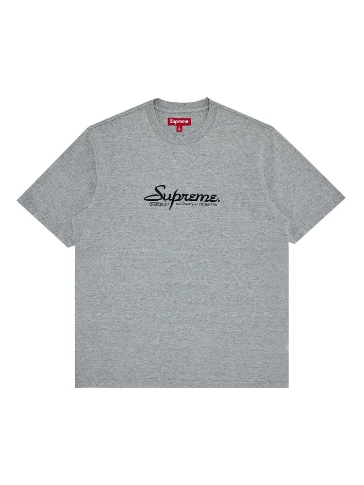 Топ Supreme Contact Short-Sleeve Top — изображение 1 из 2, серый