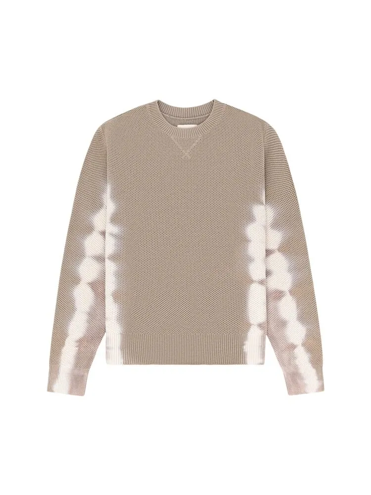 Свитер Aimé Leon Dore Tie Dyed Crewneck Sweater — изображение 1 из 1, бежевый