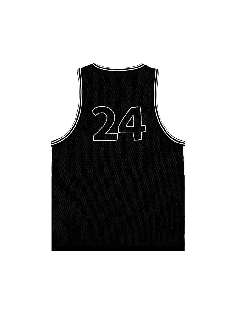 Джерси Aimé Leon Dore Knit Basketball Jersey Black — изображение 2 из 2, черный