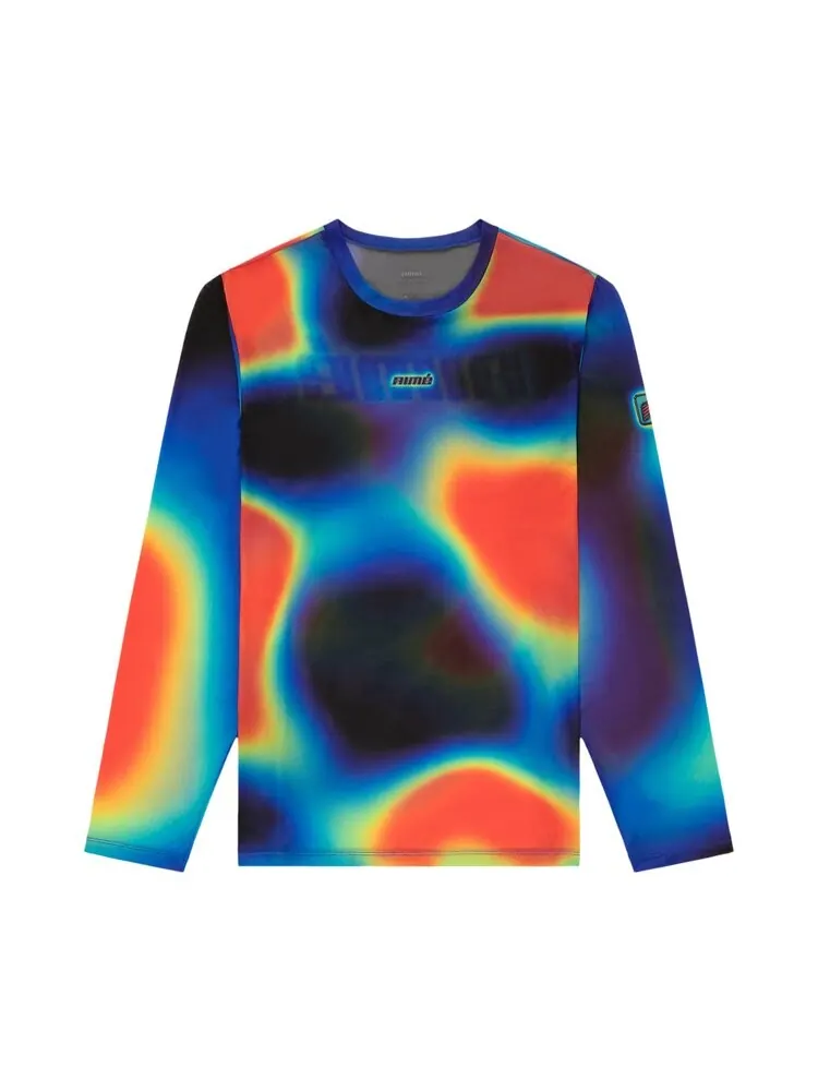 Футболка Aimé Leon Dore x New Balance Thermal Print Long-Sleeve Mesh Tee — изображение 1 из 2, мульти