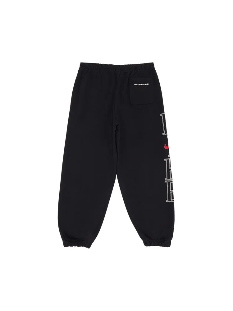 Спортивные брюки Supreme x Nike Sweatpant — изображение 2 из 3, черный