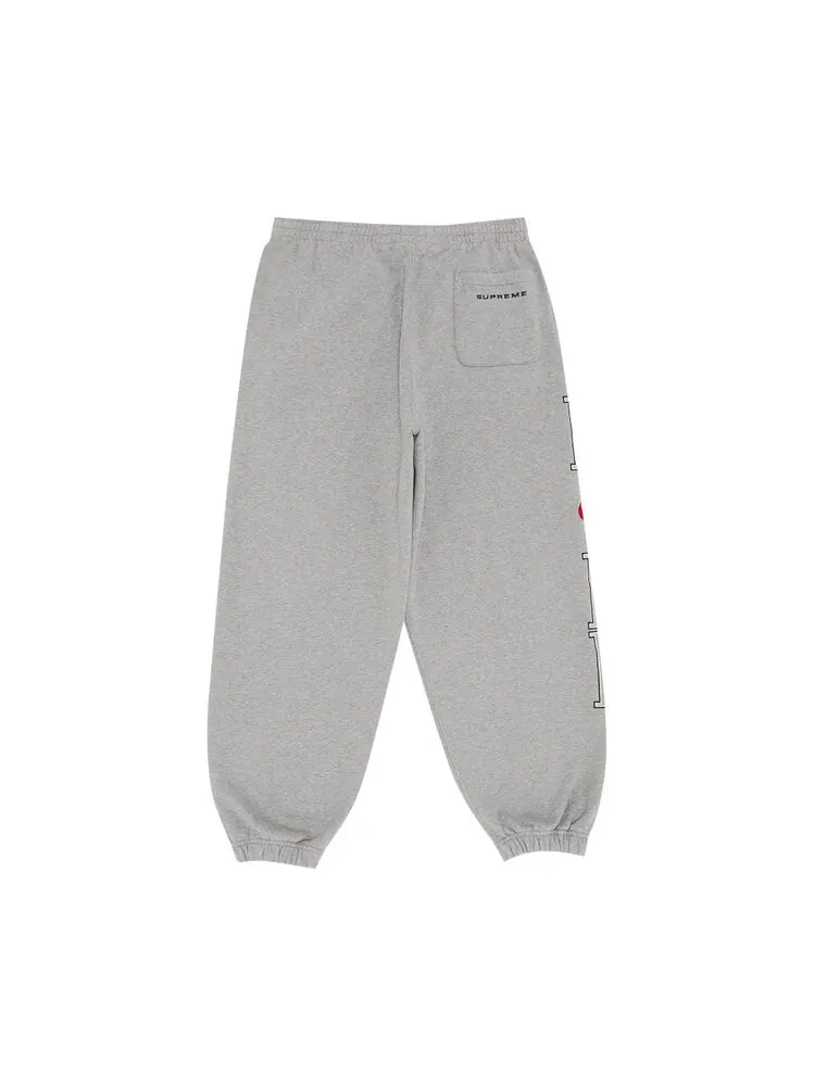 Спортивные брюки Supreme x Nike Sweatpant — изображение 2 из 3, серый
