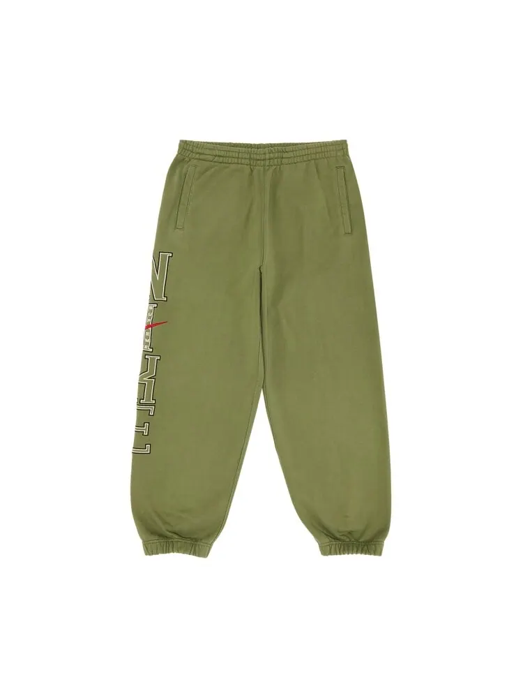 Спортивные брюки Supreme x Nike Sweatpant — изображение 1 из 3, зеленый