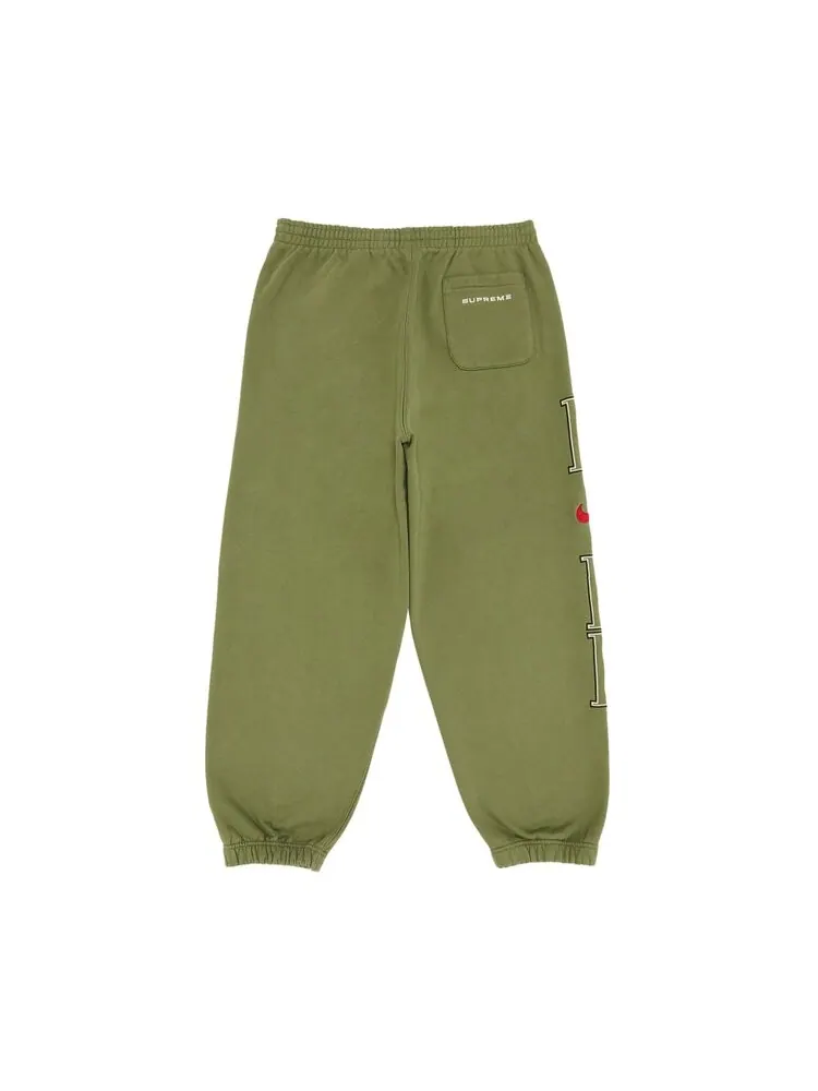 Спортивные брюки Supreme x Nike Sweatpant — изображение 2 из 3, зеленый