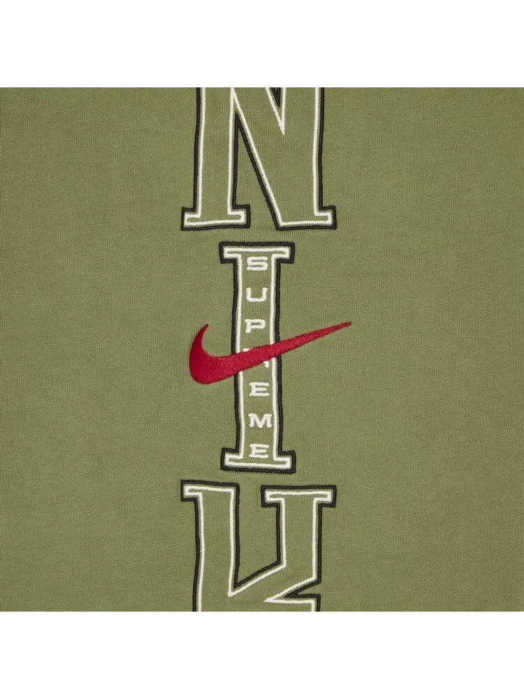 Спортивные брюки Supreme x Nike Sweatpant — изображение 3 из 3, зеленый