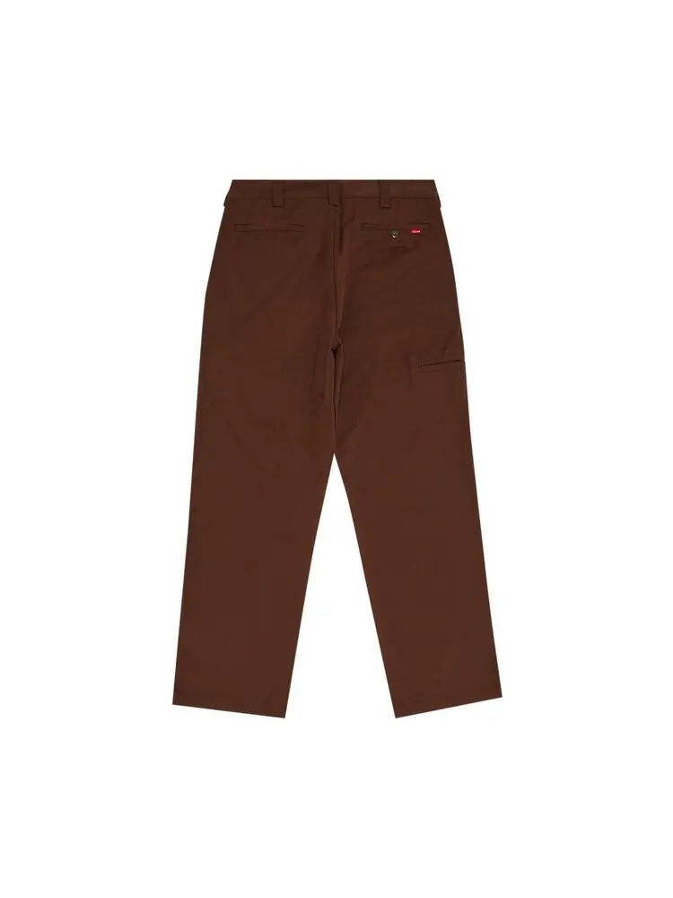 Брюки Supreme Work Pant — изображение 2 из 3, коричневый