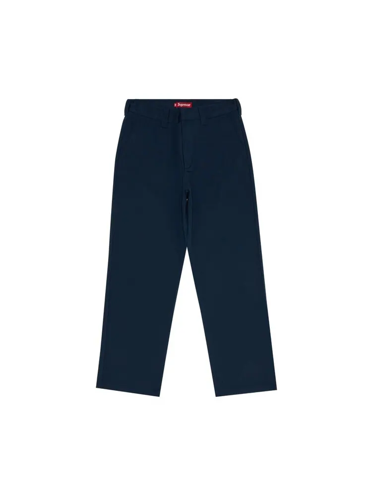Брюки Supreme Work Pant — изображение 1 из 3, синий