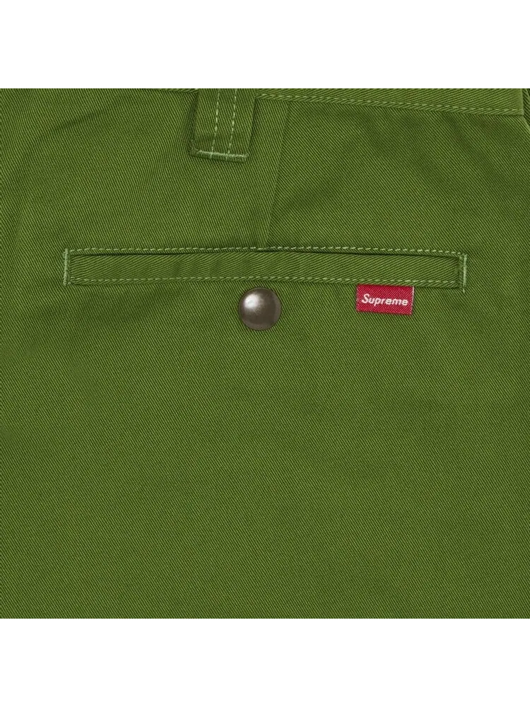 Брюки Supreme Work Pant — изображение 3 из 3, зеленый