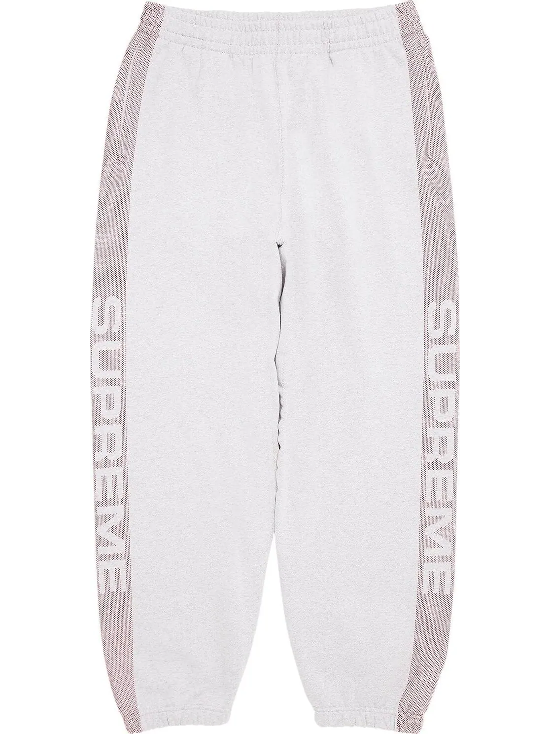 Спортивные брюки Supreme Jacquard Stripe 'Ash Grey' — изображение 1 из 3, серый