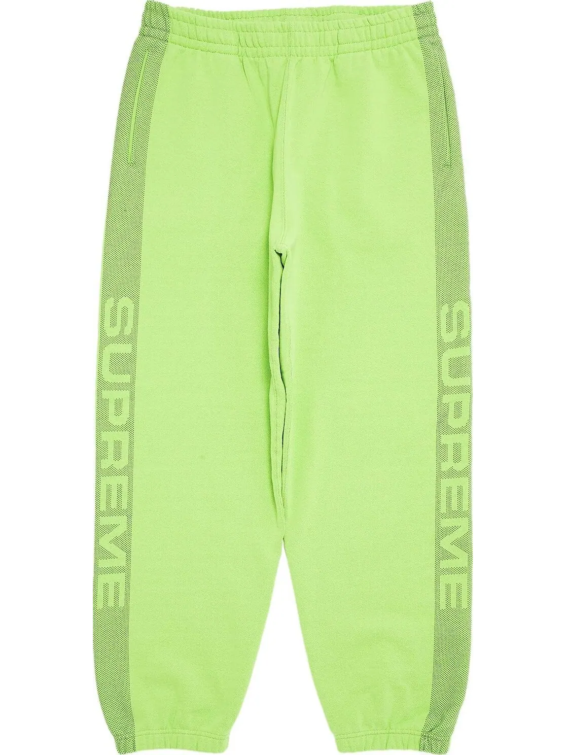 Спортивные брюки Supreme Jacquard Stripe 'Bright Green' — изображение 1 из 3, зеленый