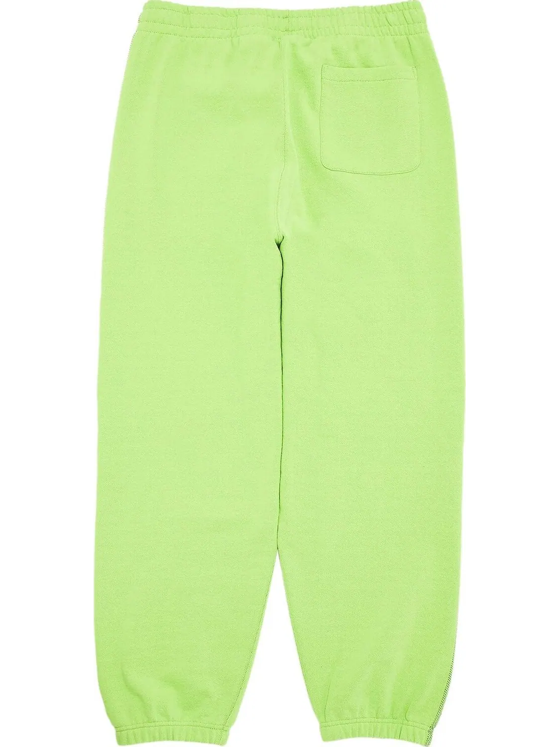 Спортивные брюки Supreme Jacquard Stripe 'Bright Green' — изображение 2 из 3, зеленый