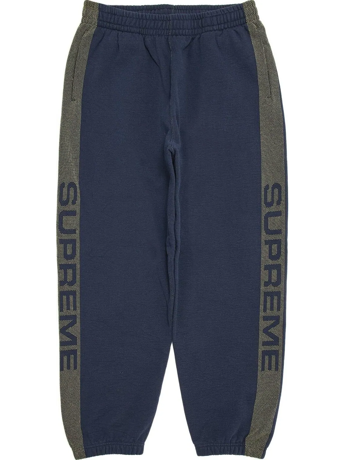 Спортивные брюки Supreme Jacquard Stripe 'Navy' — изображение 1 из 3, синий